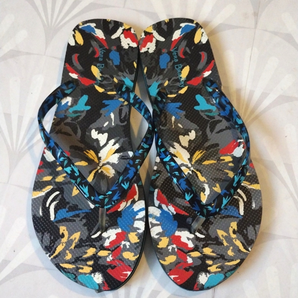 Vera Bradley flip flops